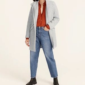 J. Crew Quality Italian Wool Cocoon Coat - Size 20